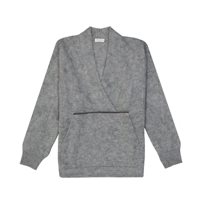 BRUNELLO CUCINELLI MOHAIR WOOL PULLOVER