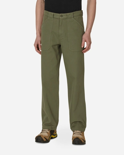 Apc Sidney Relaxed-leg Cotton Trousers In Beige