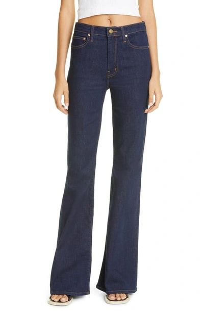 Derek Lam 10 Crosby Harlow High-rise Flared Jeans In Multi