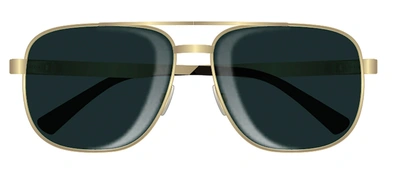 Gucci Gg1223s 002 Navigator Sunglasses In Grey