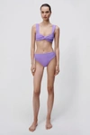 Jonathan Simkhai Bardette Swim Bottom In Lilac