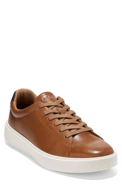 Cole Haan Grand Crosscourt Traveler Sneaker In British Tan