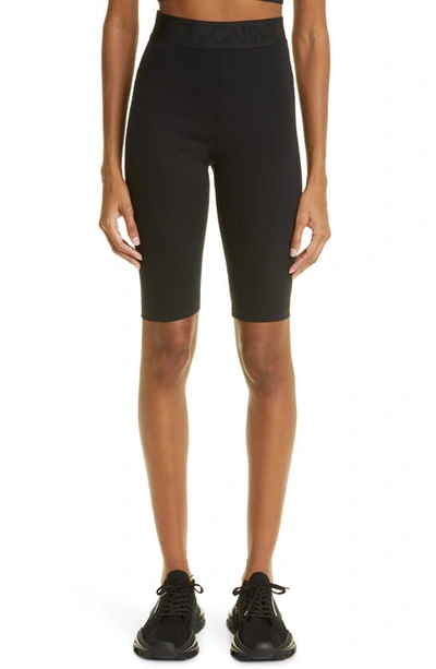Dolce & Gabbana High-rise Biker Shorts In Black
