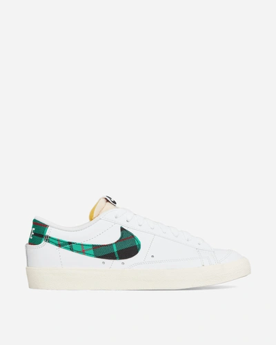 Nike Blazer Low  77 Premium Sneakers White / Stadium Green In Multicolor