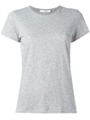 Rag & Bone Crew Neck Shortsleeved T-shirt In Hthr Gry