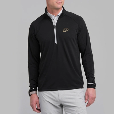 Zero Restriction Purdue | Z425 1/4 Zip Pullover | Collegiate In Black