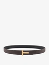 Tom Ford Chocolate Belt In Brown