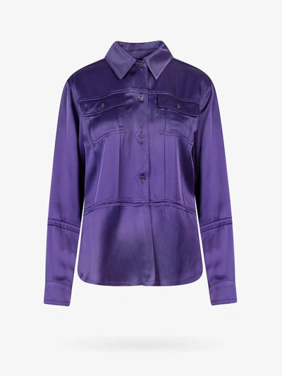 Tom Ford Shirt In Purple