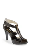 Michael Michael Kors 'berkley' T-strap Sandal (women) In Black