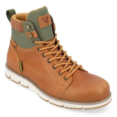 Territory Slickrock Water Resistant Lace-up Boot In Chestnut