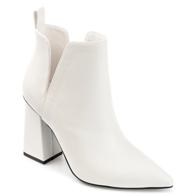Journee Collection Collection Women's Tru Comfort Foam Neima Bootie In White