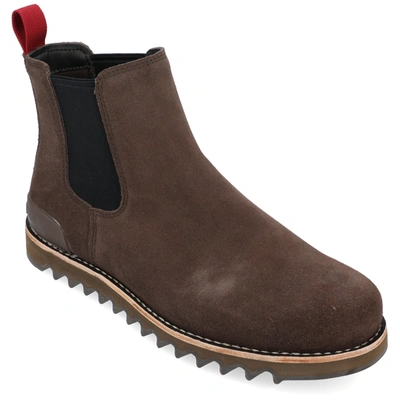Territory Yellowstone Water Resistant Wide Width Chelsea Boot In Brown