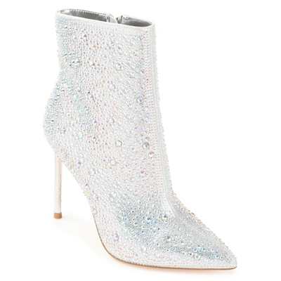 Journee Collection Collection Women's Tru Comfort Foam Alexis Bootie In White