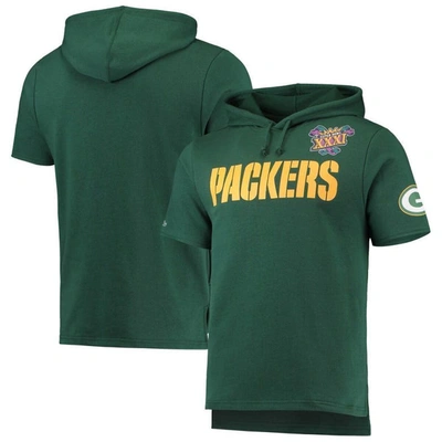 Mitchell & Ness Men's  Green Green Bay Packers Game Day Hoodie T-shirt