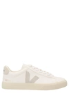 Veja Campo Low-top Lace-up Sneakers In White