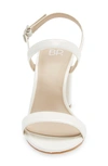 Bp. Lula Slingback Sandal In Ivory Patent