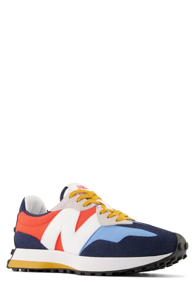 New Balance 327 Lace-up Trainers In Electric Red