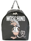 MOSCHINO Rat-A-Porter backpack,AW17A7699825111978195