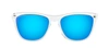 Oakley Frogskin Przm Blu 0oo9013-d0 Wayfarer Sunglasses In Blue