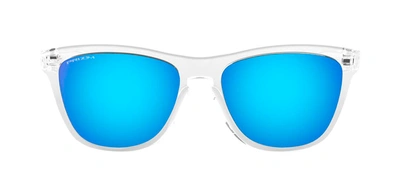 Oakley Frogskin Przm Blu 0oo9013-d0 Wayfarer Sunglasses In Clear