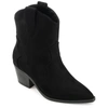 Journee Collection Women's Tru Comfort Foam Becker Bootie In Black