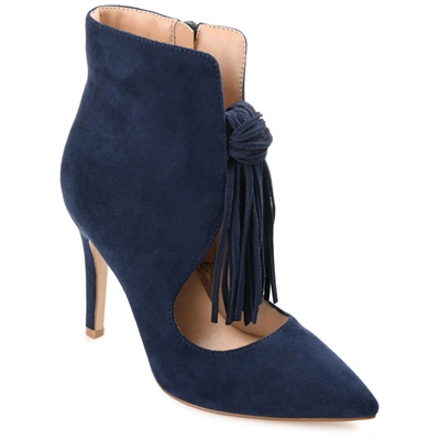 Journee Collection Collection Women's Tru Comfort Foam Cameron Bootie In Blue