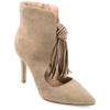Journee Collection Collection Women's Tru Comfort Foam Cameron Bootie In Beige