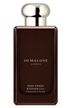 JO MALONE LONDON DARK AMBER & GINGER LILY COLOGNE INTENSE, 1.7 OZ