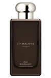 JO MALONE LONDON OUD & BERGAMOT COLOGNE INTENSE, 3.4 OZ