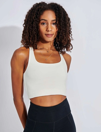 Girlfriend Collective Paloma Sports Bra In White