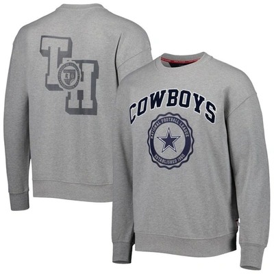 Tommy Hilfiger Heather Grey Dallas Cowboys Ronald Crew Sweatshirt