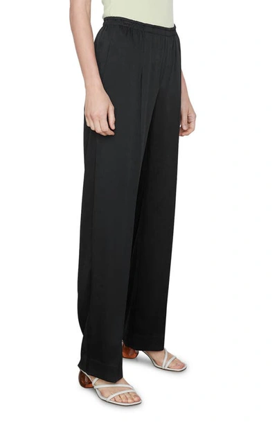 Vince Drop Waist Wide-leg Pull-on Pants In Coastal