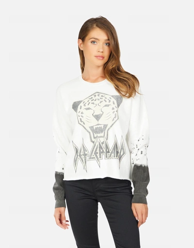 Lauren Moshi Lee Tiger Def Leppard In Milk/onyx Splatter