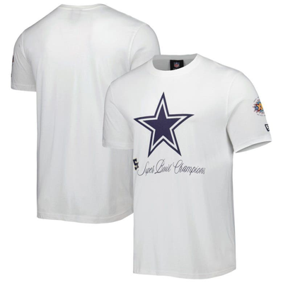 New Era White Dallas Cowboys 5x Super Bowl Champions T-shirt
