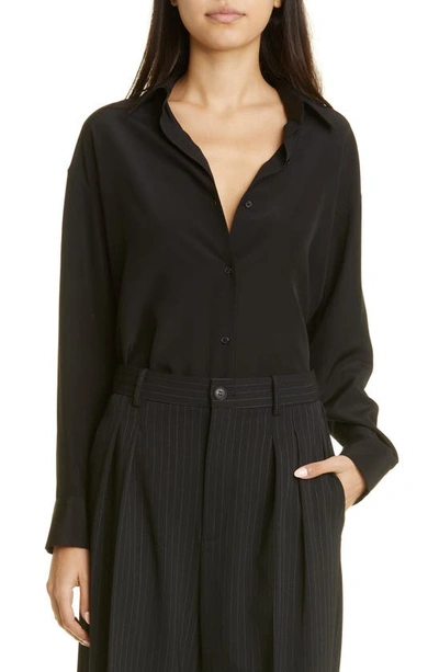 Nili Lotan Julien Shirt In Black