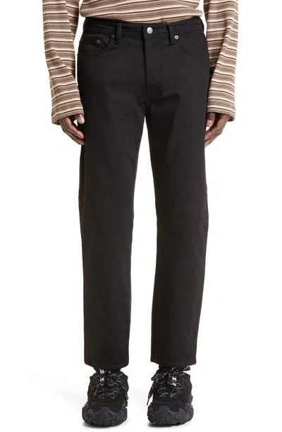 Acne Studios Men Denim Cotton Jeans In Black