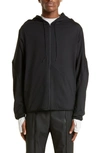 Post Archive Faction 5.0 Right Zip-up Hoodie In Black