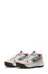 Nike Acg Lowcate Hiking Sneaker In Mica Green/ Rosewood/ Bone