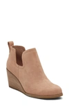 TOMS KALLIE WEDGE BOOTIE