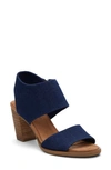 TOMS MAJORCA BLOCK HEEL SANDAL