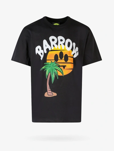 Barrow Logo-print Short-sleeved T-shirt In Nero