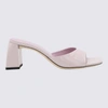 BY FAR BY FAR DAWN LEATHER ROMY SANDALS