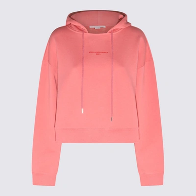 Stella Mccartney Sweatshirt With Logo Embroidery In Pink