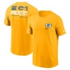 Nike Men's Team Incline (nfl Green Bay Packers) T-shirt In Brown