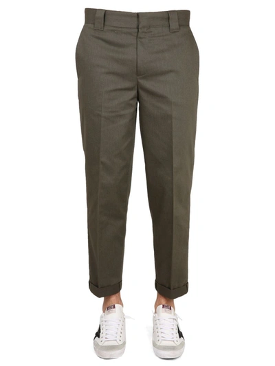 Golden Goose Chino Pants In Military Green
