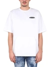 Dsquared2 Dsquared Men Surf Board Skater T-shirt In White