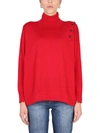 Stefano Mortari Turtleneck Shirt In Red