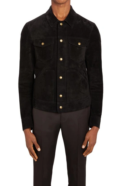 TOM FORD TOM FORD SUEDE WESTERN JACKET