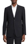 Theory Prosperous Chambers Tuxedo Blazer In Black