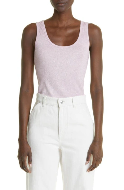 Etro Metallic Tank Top In Rosa